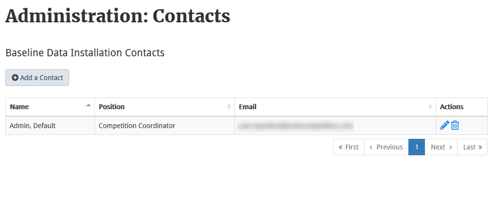 Manage Contacts